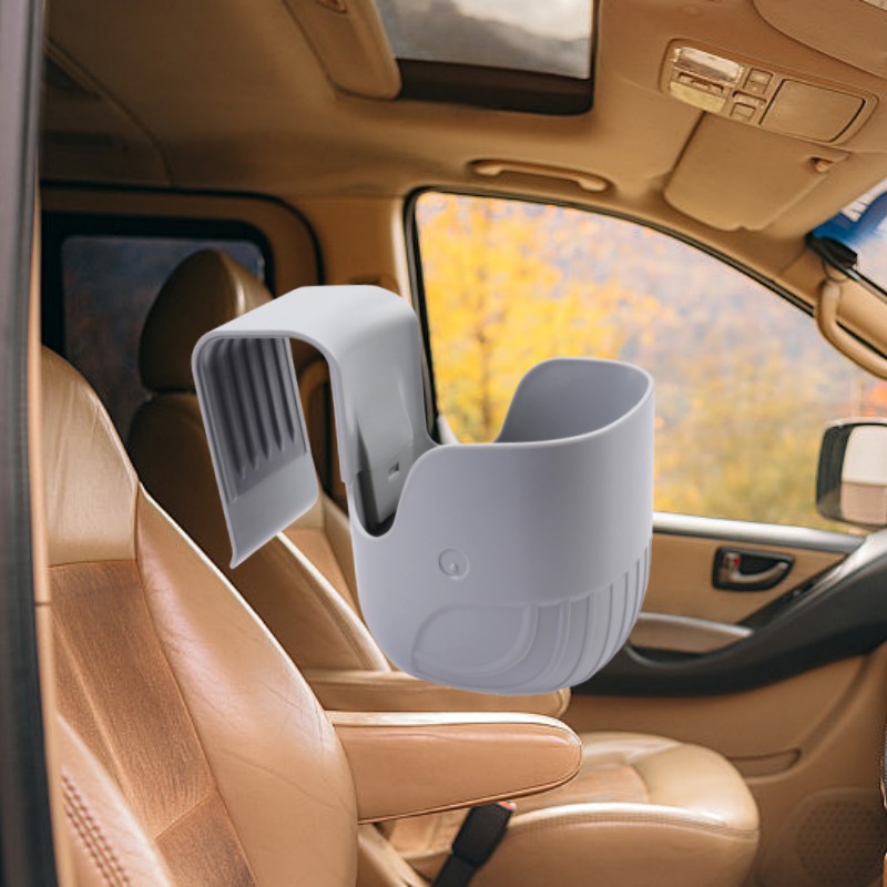 A Universal Cup Holder For Car Seats That Can Hold Bottles And Cups, Serving As A Planter Tray. A Storage And Organization Accessory For Car Seats, Bed Rails, Office Desks, And Wheelchairs