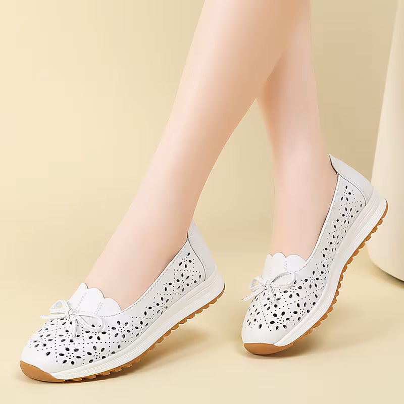 retro lace hollow womens shoes lightweight and breathable flat shoes comfortable mother shoes slip on casual shoes women shoes sneakers details 8