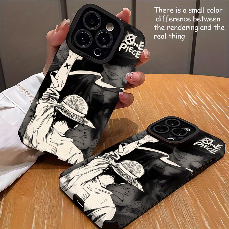 Estuche Especial para Móvil con Diseño de Chico con Sombrero de Paja Adecuado para iPhone16,16plus,16pro,16promax, para iPhone 15,15Plus,15Pro,15ProMax, 14,14Plus,14Pro,14ProMax, 13,13Pro,13ProMax, 12,12Pro,12ProMax, 11,11,11Pro Max,7,8,X,XS, Anti-manchas, a la Moda, Trendy