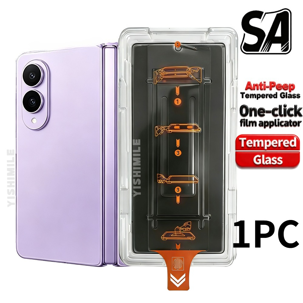 TEMU 1pc (external Screen Anti-peeping) Anti-peeping Tempered Film, Suitable For Galaxy Z Fold 8/z Fold 8 Ultra/z Fold 7/z Fold 6/z Fold 5, ,