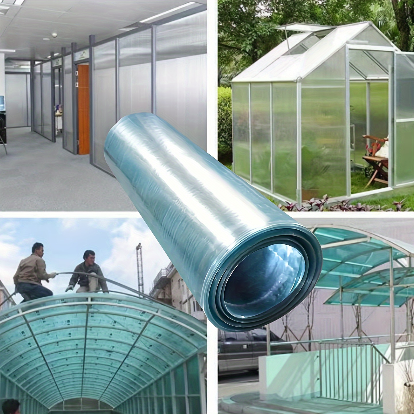 

Uv- Polycarbonate " X 398.8" - Insulated Film For Greenhouses, , &