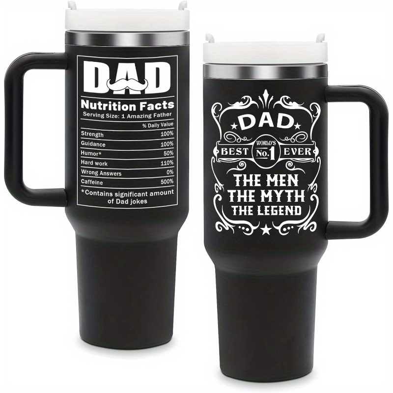 

Christmas Dad Gifts, Gifts For Dad, Dad Birthday Gift, Dad Gifts, , Dad , Birthday Gifts For Dad, Dad Gifts For Birthday, Best Dad Ever (40 Oz, With Lid And Straw)