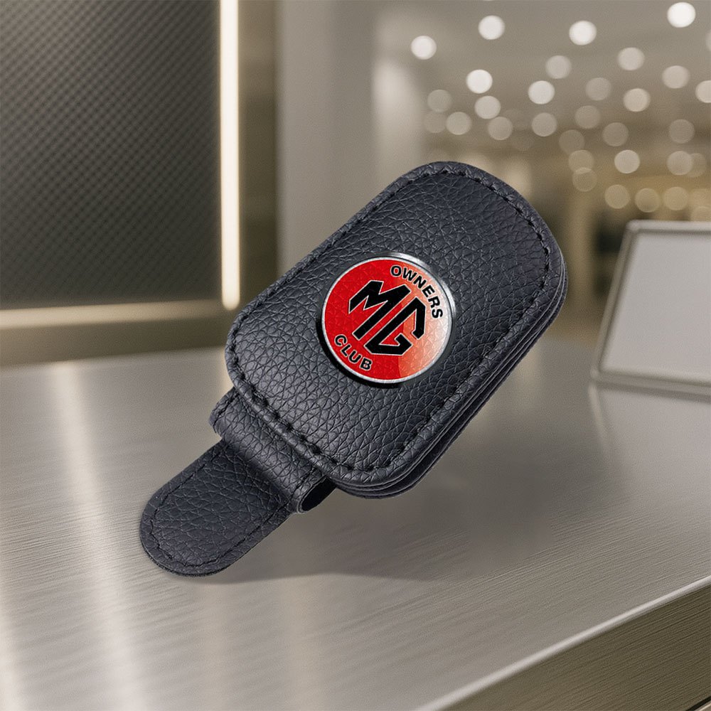 TEMU Accesorio para parasol con estampado para MG Owners , accesorios para vehículo seleccionados producto, clip para gafas compacto, portátil y