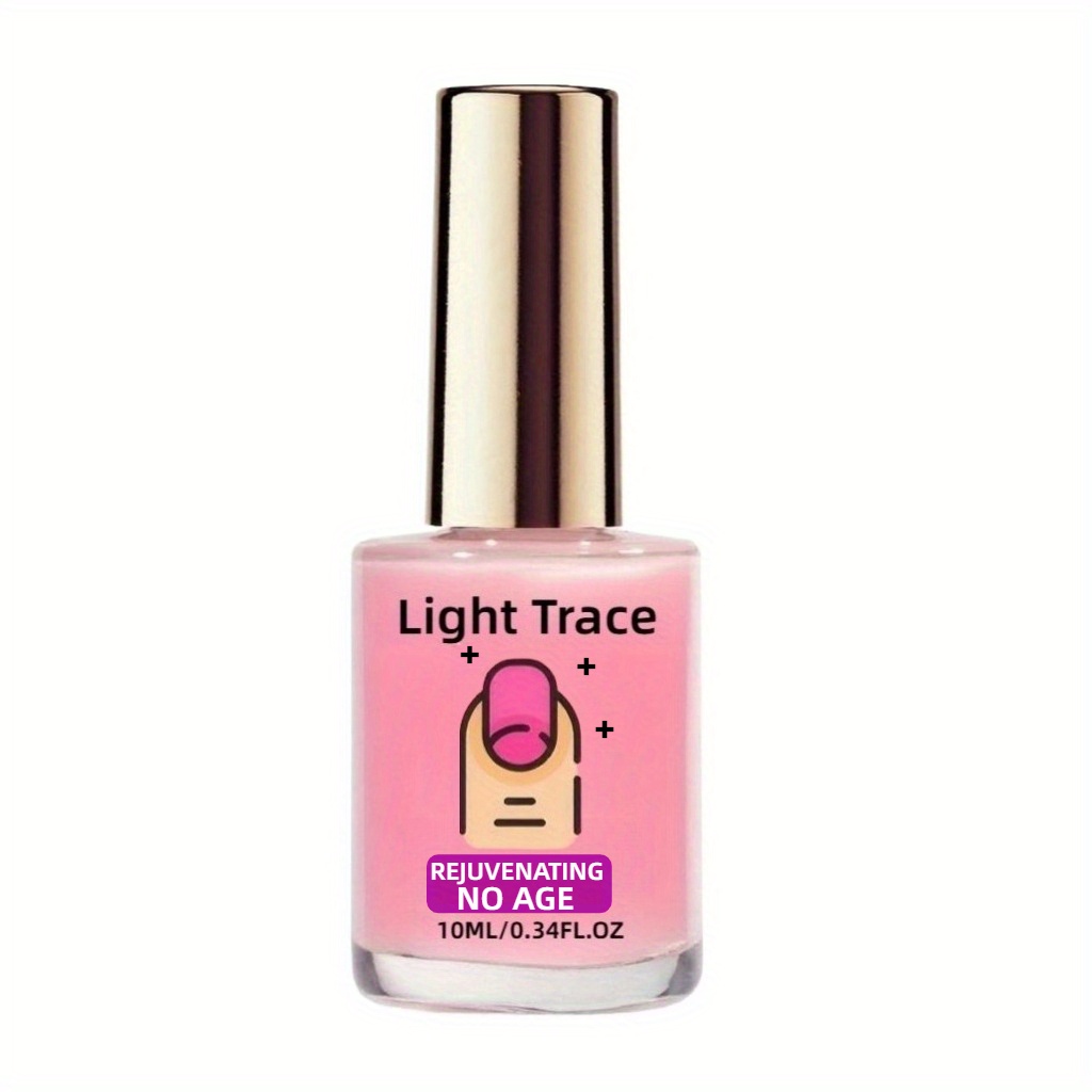 Image of 0.34oz Pink Nail Strengthener, With Thin, Soft, , And Breakable Nails After Gel , Natural Drying, Long-lasting Shine, Smooth Application, Suitable For Daily Use On Hands And Feet
