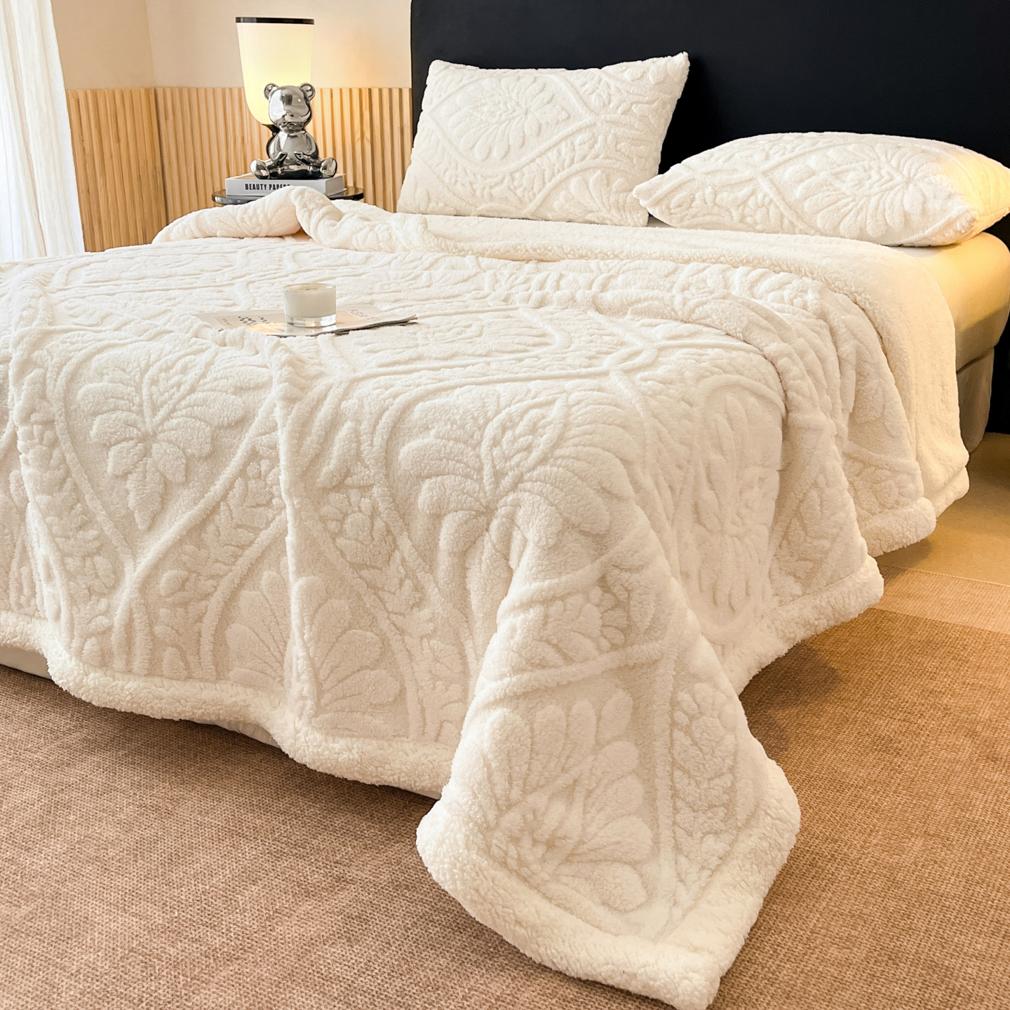 Full Size Bed Blanket, Lightweight With No Heavy Feeling, Suitable For , Neutral Versatile Color, Home Couch Throw Blanket Office Nap Blanket, Multi-functional Plush Blanket, Machine Washable