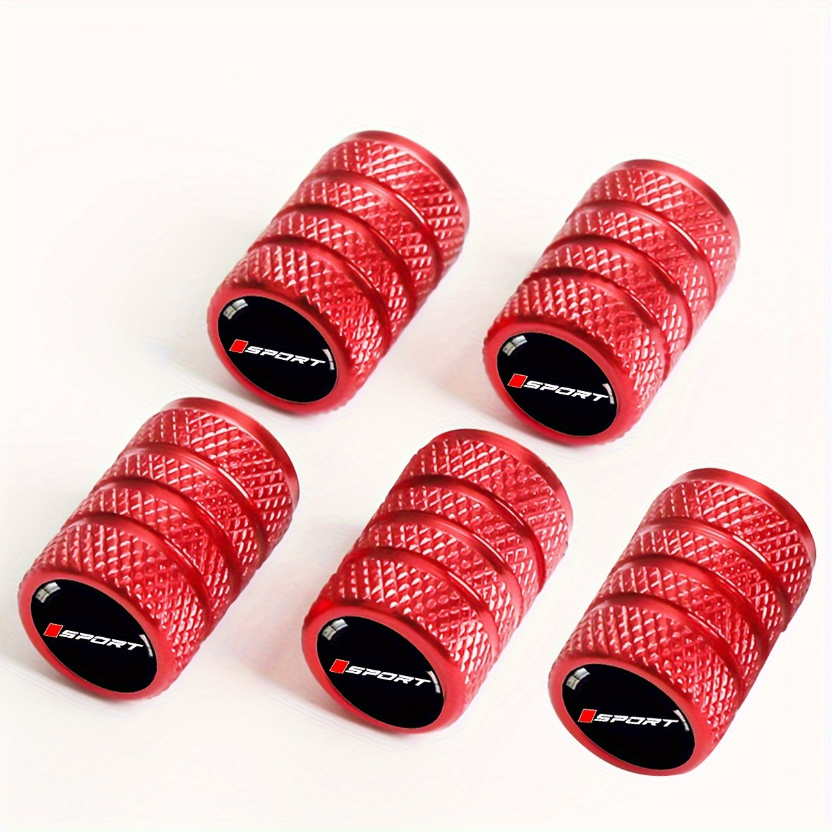 TEMU Kit Coprivalvole a Rete in Alluminio, Set da 5 Pezzi - per TOYOTA, HONDA, MAZDA, MITSUBISHI, Jeep, MG, , SUV e Camion, Intercambiabile