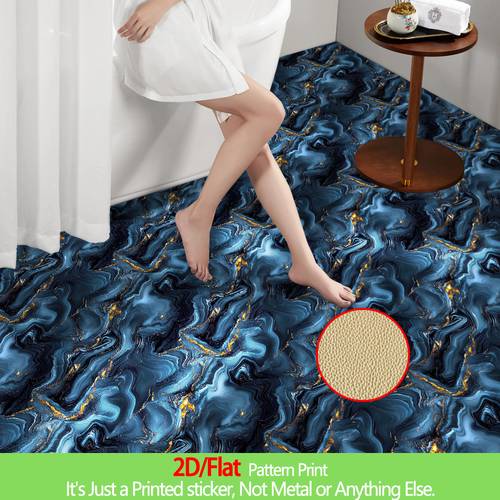 10pcs 2d flat pvc leather floor stickers pattern self vinyl flooring decals for suitable for kitchens bathrooms living rooms and bedroom walls and party celebrations 2d flat wall
