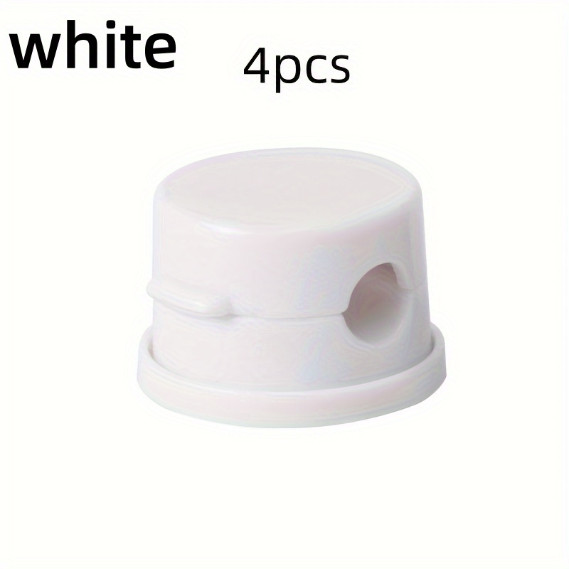 TEMU 2/4pcs Organisateur de câble magnétique rotatif, support de câble de données, clips de de câbles antidérapants, enrouleur de câble de chargement