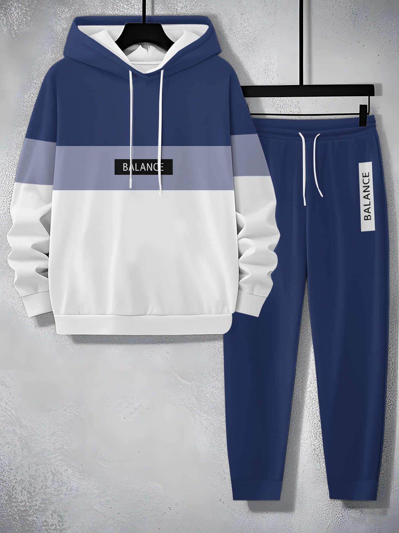   2025 mens trendy sweatshirt set two piece sweatshirt and pants sporty print elements christmas halloween special Product details 28