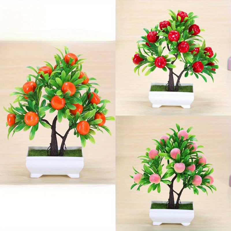 

Artificial Tree Bonsai - Low-maintenance, Plastic Decor