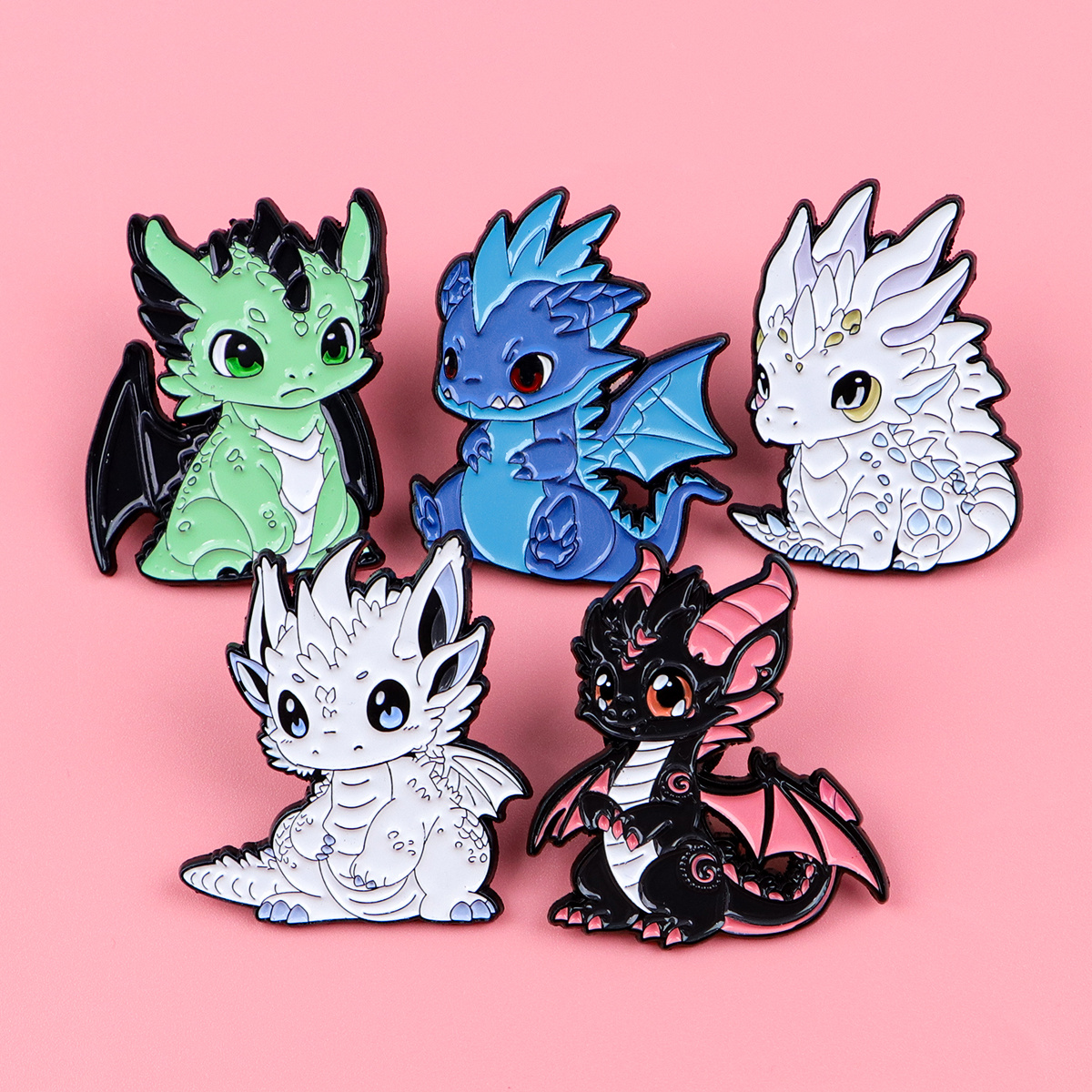 TEMU 2d Flat, 5pcs/set 2d Flat Funny Lapel Pin Enamel Pins And Brooches Badge Pins For Backpacks Bags Backpack Cool Decoration Friend For Gifts Men
