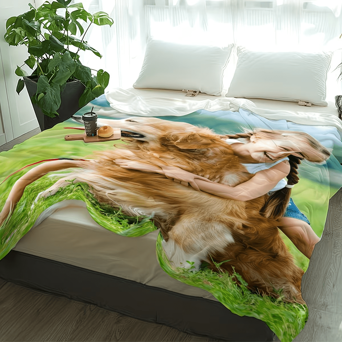 Personalized Photo Custom Blanket, Gift for Family and Friends