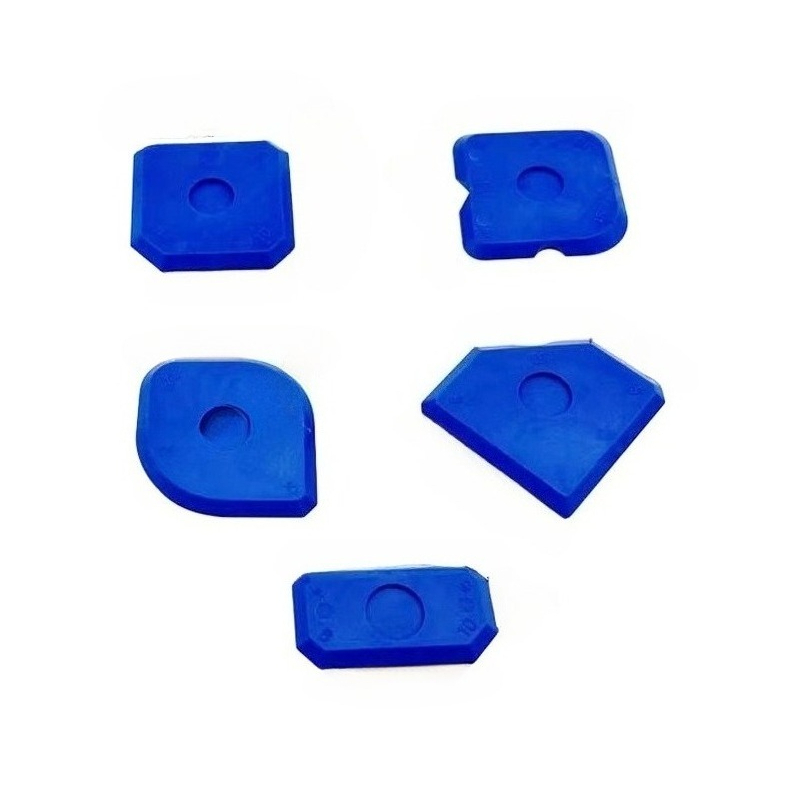 E-shop 5-tlg. multifunktionales Fugenschaber-Set, leistungsstarker Fugenentferner, Glättschaber, Silikon-Fugenfüller, Dichtungsreiniger -spachtel,