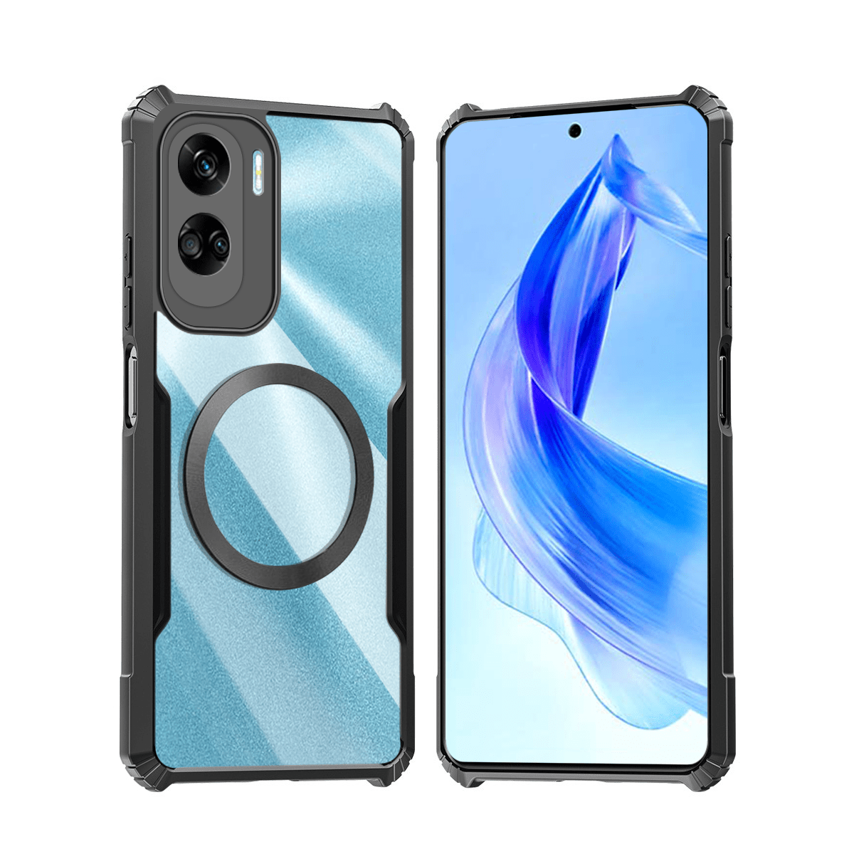 TEMU Phone Case - Cases 90 Lite 5g That Feature Magnetic , Shockproof Material, And A Transparent Acrylic Back For Camera Protection