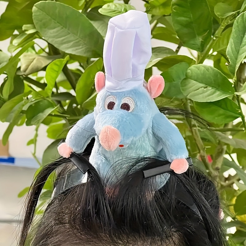 

1pc, Cute Cartoon Mouse Headband - Women's Soft Toy Animal Hairband, Suitable For Halloween And Costume Play