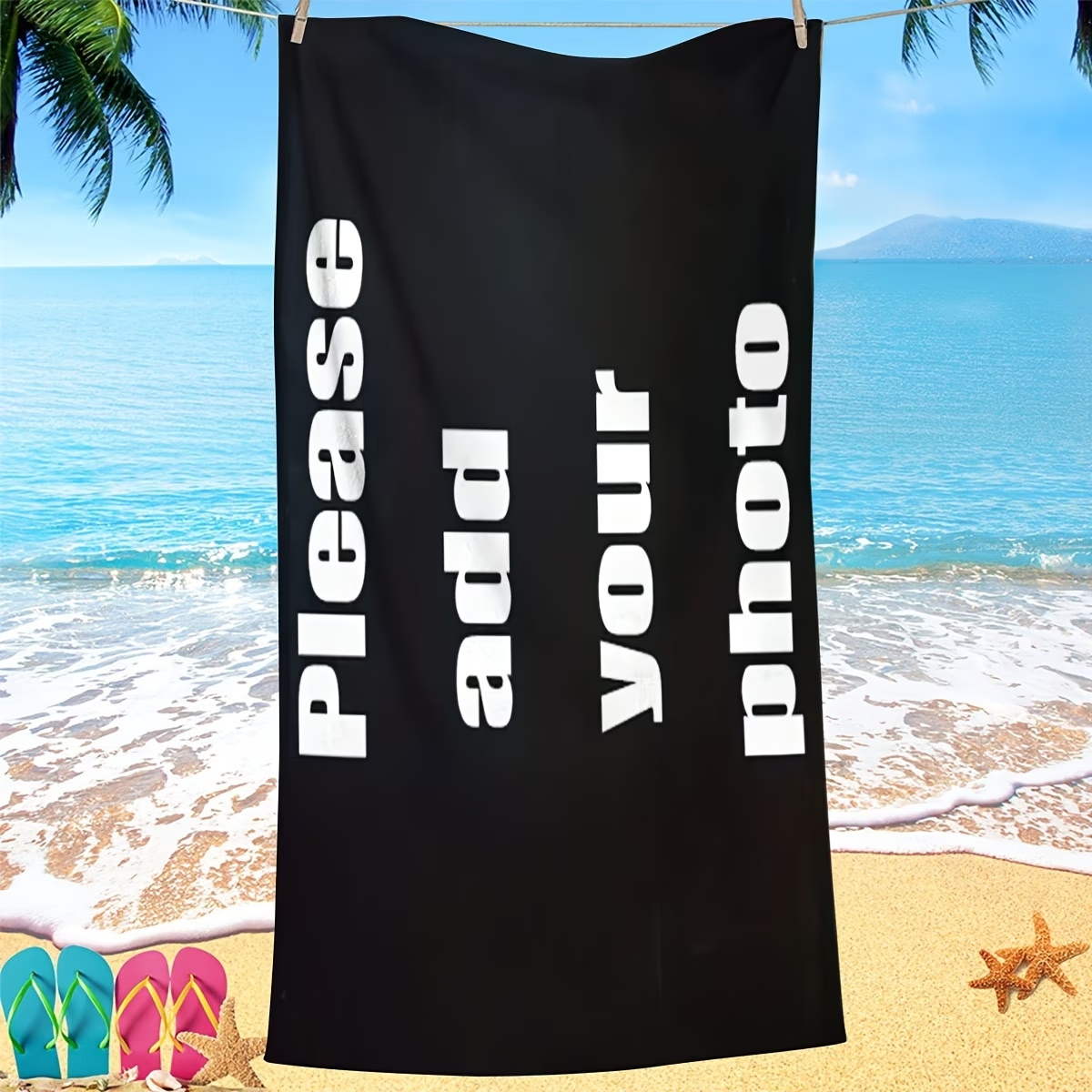 TEMU Telo da bagno/telo mare con 1 o foto personalizzata, e molto assorbente, regalo telo per , per casa, palestra, hotel, sport, parrucchiere, SPA