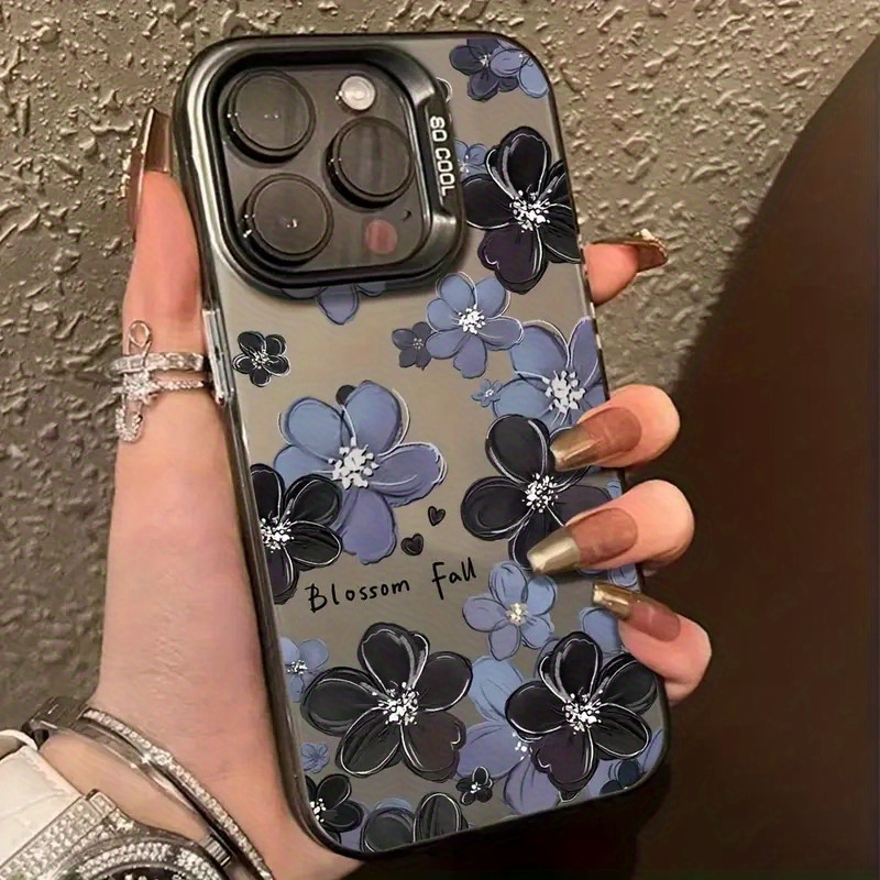 TEMU Phone Case: Fashionable And Popular Lizard Pattern Print Anti-drop Mobile Phone Case For Glasses, Suitable For Personal Use, Gifts, Suitable For