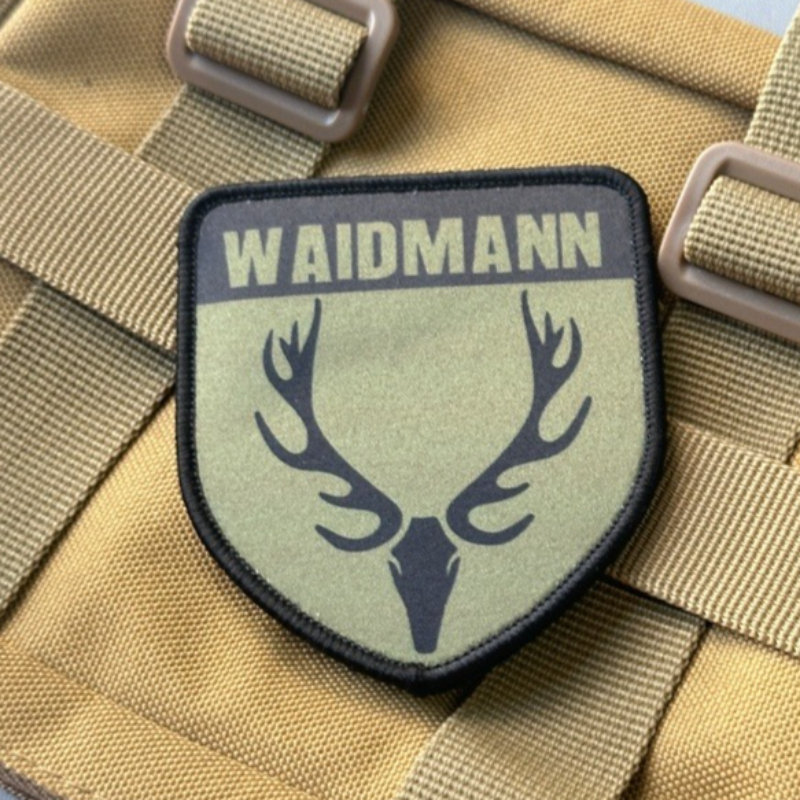 E-shop " Gedrucktes Patch für Kleidung – Deutsches -Moralabzeichen – Taktische Patches – Rucksack-Applikationen – Klettverschluss-Kleidungsdekoration
