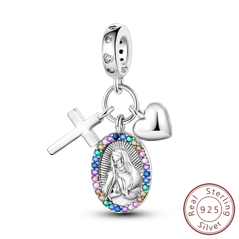 925 Prayer Blessing Pendant for Decorative Jewellery Making