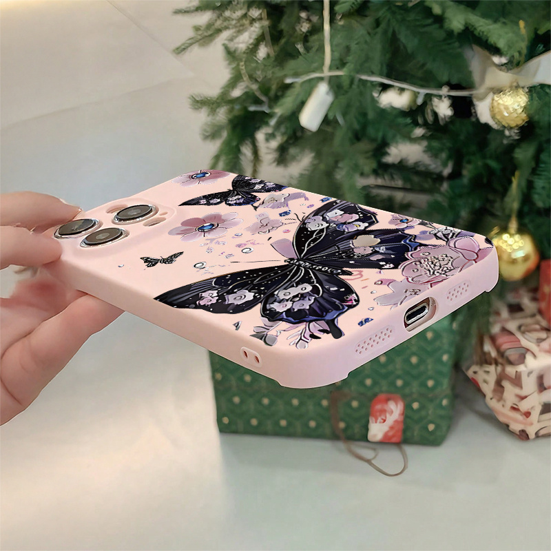 TEMU Phone Case: And Flower Tpu Drop-proof Full-coverage Precision Protective Case