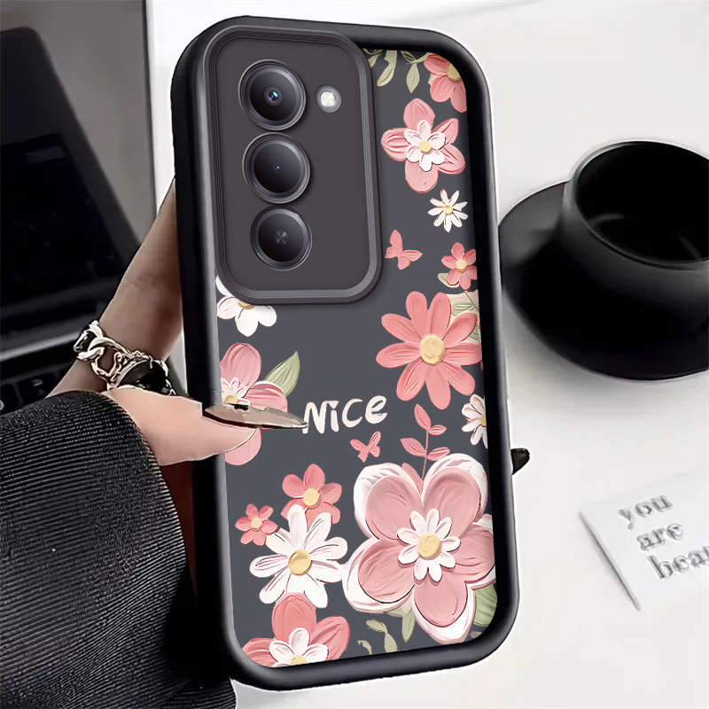 TEMU Phone Case: Floral Aesthetic Flower Phone Case| Suitable For Redmi 15 5g/redmi 15 5g/redmi 15c