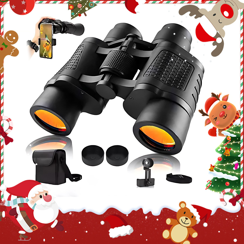 Image of Neu 10x50 High-performance Black Binoculars For Long Distance Viewing - Wide , Sharp , For Bird Watching, Hiking, Camping, And - Ergonomic Outdoor Optics For Nature Enthusiasts And Hunters