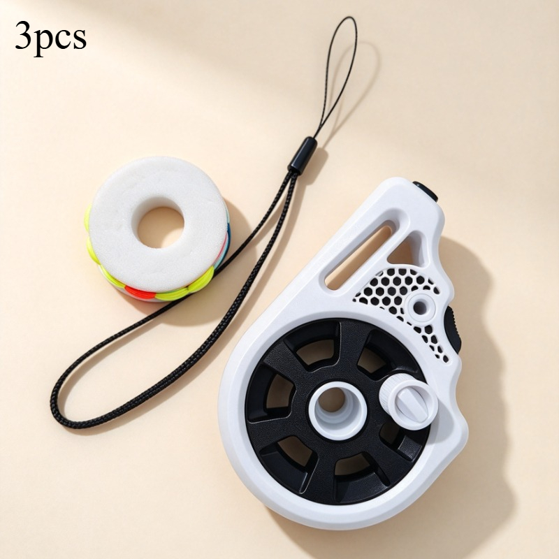 TEMU 3pcs Portable Mini Pocket Fishing Rod & Gear Set With Line, Hooks, Sinkers - Compact Collapsible Rod Suitable For Camping, Hiking, ,
