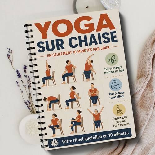 photo de l'article de yoga et fitness pour personnes âgées, journal dexercices , dexercices quotidiens, de la flexibilité et de léquilibre pour lentraînement santé à domicile