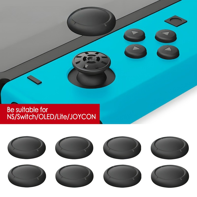 TEMU 5pcs Thumb Grip Replacement Set, Suitable For Joystick Caps, Compatible With Switch/oled/switch Lite