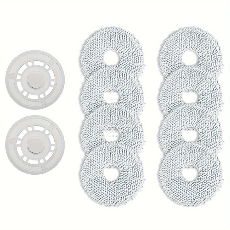 TEMU Robot Vacuum Mop Cloth And Stand Suitable For L10s Ultra/l10 Prime/xiaomi Robot Vacuum X20 /x20 Plus X10 /x10 Plus S10 /s10 Plus Robot Vacuum,