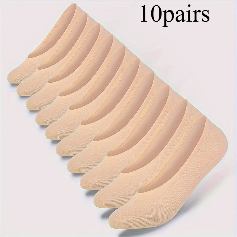 10 Pairs Per Pack Women's Soft Breathable Short Socks ' High-elastic Socks Sailor Socks Comfortable Breathable Socks Suitable For Women' Wear