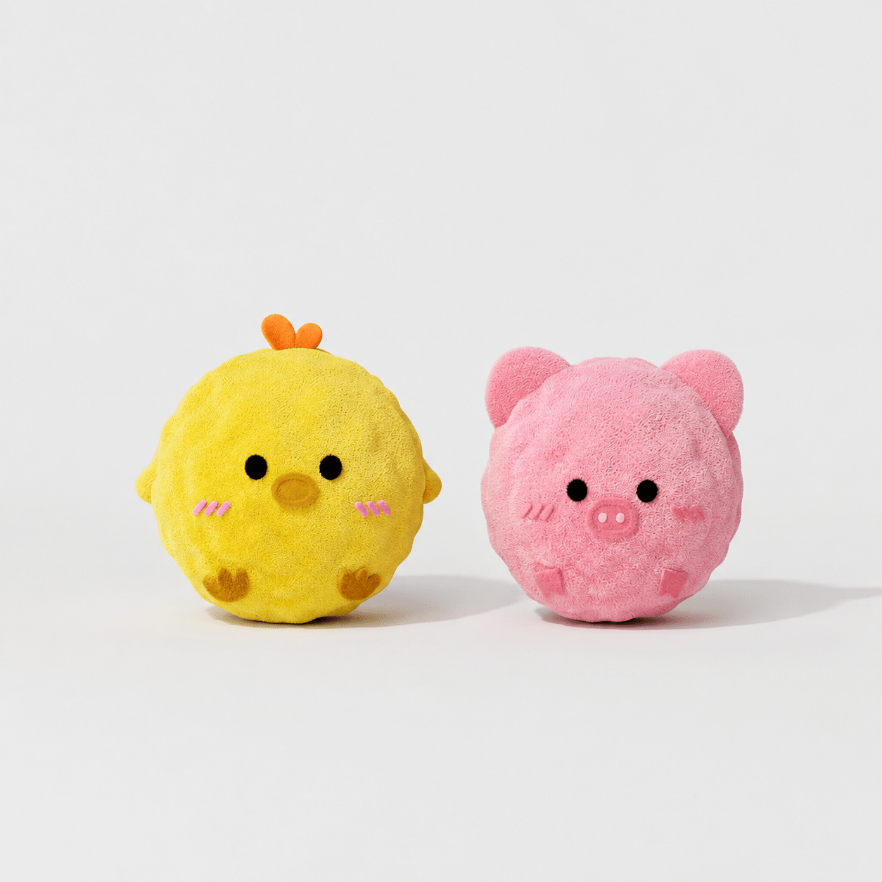 Image of 2pcs Set Pet Interactive Bouncing Squeaky Toy Ball, Chewable Interactive Energy-consuming Pet Toy, Suitable For Small Dogs