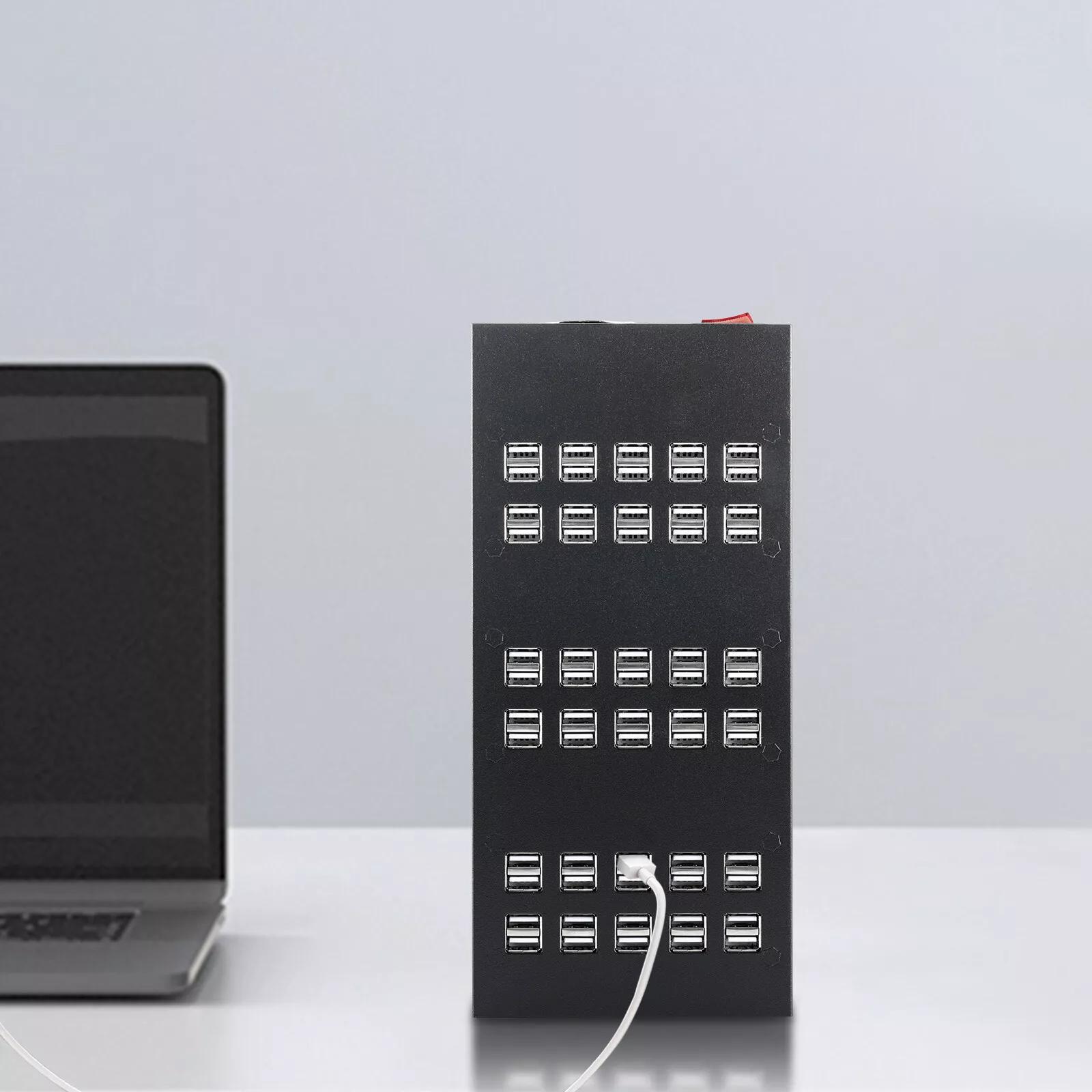 powerful charging hub   multi 60 port usb charging station for desktop cell phone charging and organization Product details 2