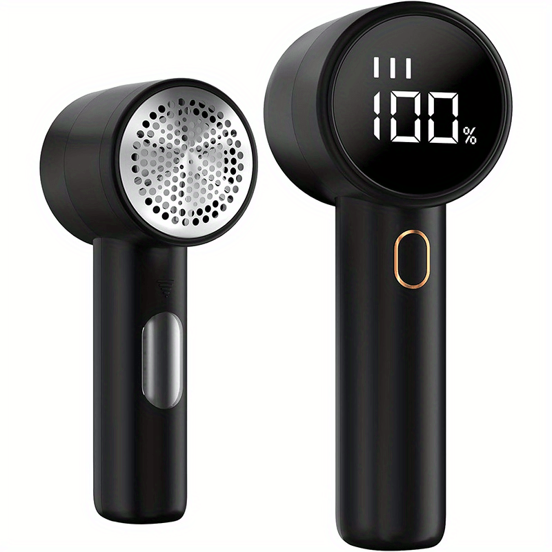 Digital Hair Ball Trimmer Wireless Electric Household Portable Ball Remover 6 Leaf Steel Knife