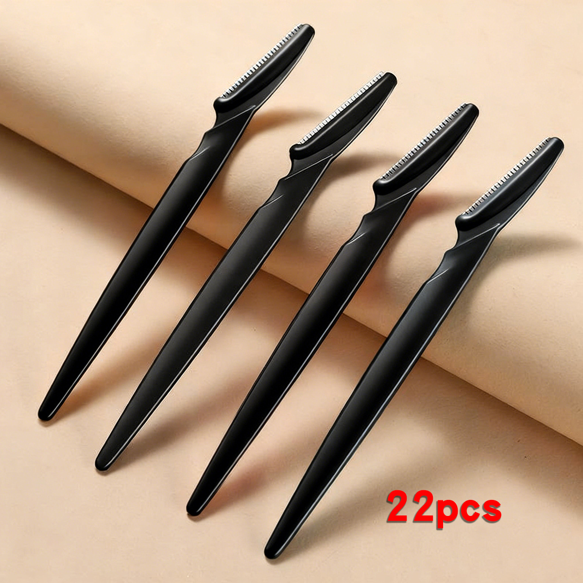 TEMU Ensemble de rasoir à sourcils multifonctionnel 22/38pcs - Tondeuse douce pour poils du visage pour un coupe et un faciles - Convient pour une