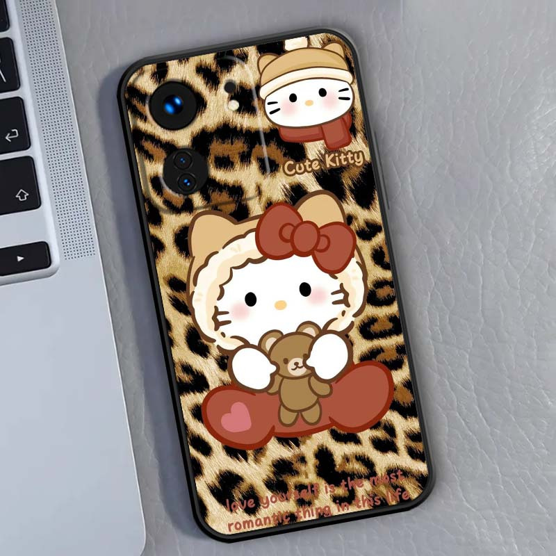 etui na telefon - autoryzowane etui na telefon z nadrukiem w panterkę    , idealne na prezent, pasuje do androida, pasuje do xiaomi redmi 13   10c 10  9t 9a 9at 9 9c 8 8a 7a 7 6a 6 5a a2 a1 nfc 5g, matowe, z prostymi krawędziami, miękkie tpu, czarne