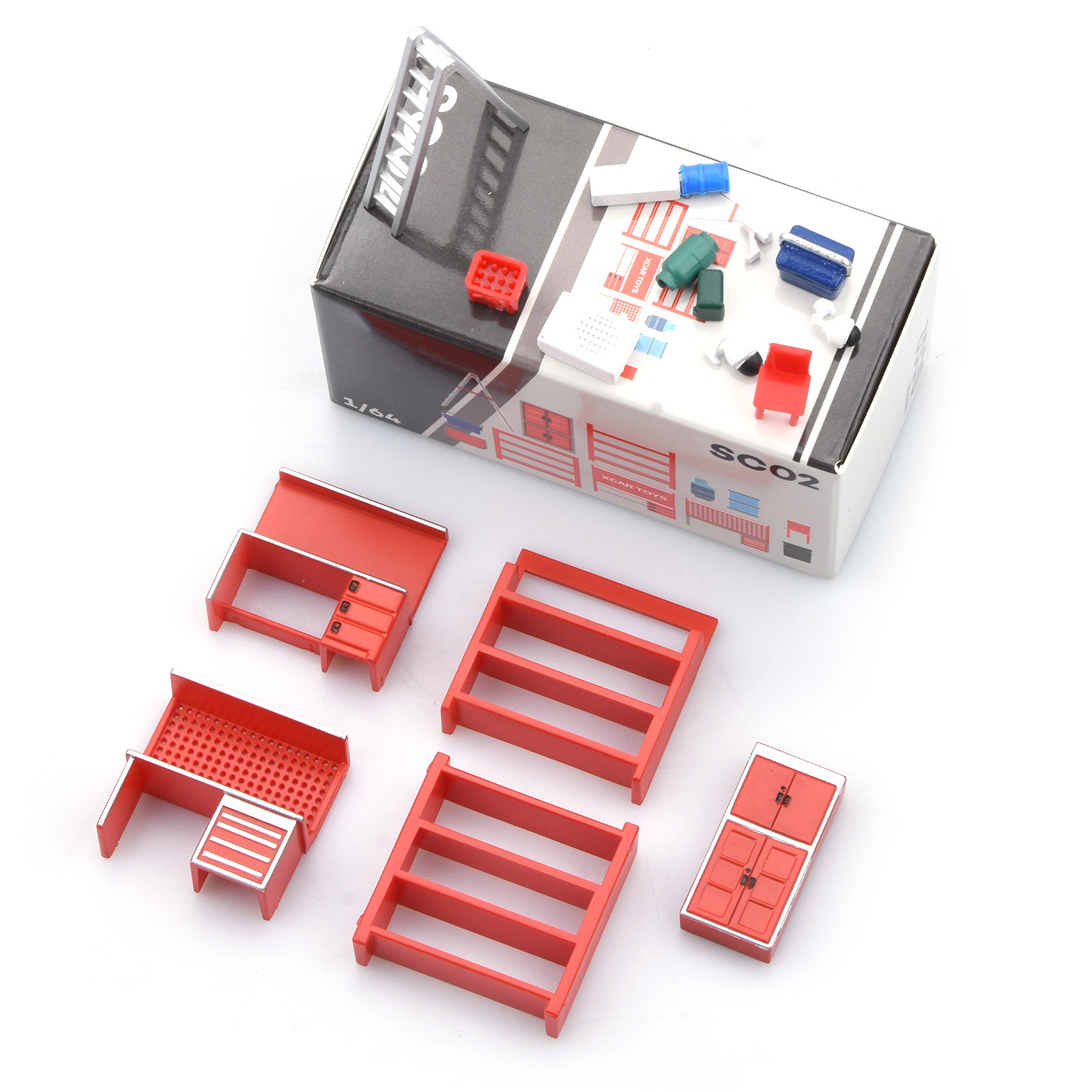 1 64 scale garage diorama tool detailed plastic - Temu