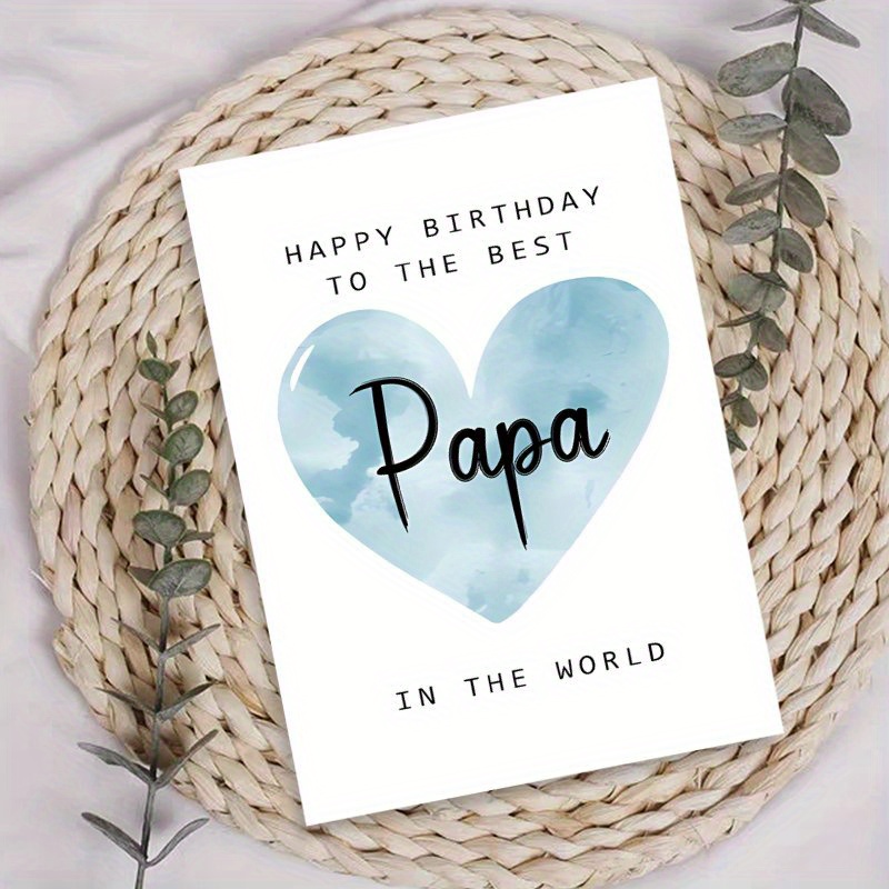 1pc unique creative happy birthday card dad papa Temu