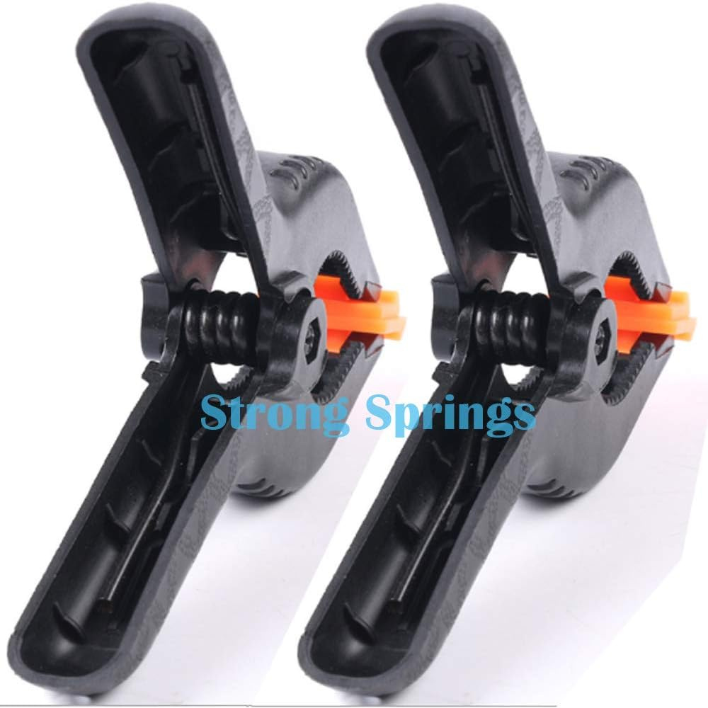 Spring Clamp – Long Mouth Plastic A-Clip With 0-50mm Clamping Capacity For Woodworking, Photography, And Model Making