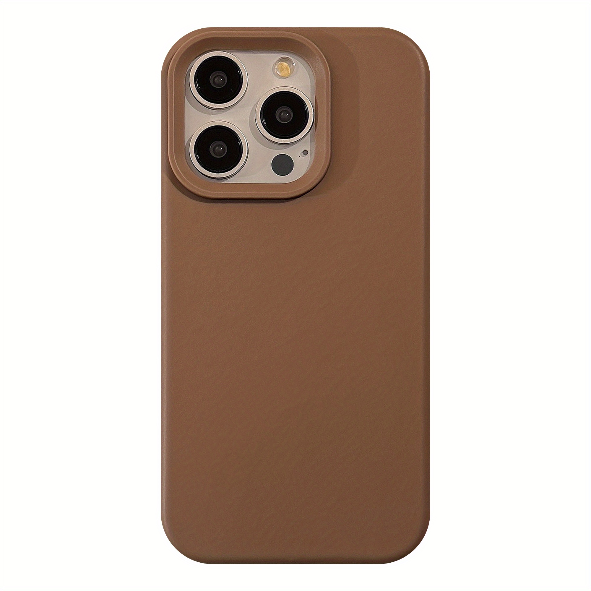 Suitable for iPhone 16/15/14/13/12/11 series high-end simple mobile phone case, solid color design