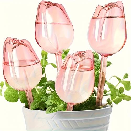 6-teiliges automatisches selbstbewässerungssystem für pflanzen, selbstbewässerungssystem für topfpflanzen, zimmerpflanzen, sämlinge – ideal für gärten, geschenk für , geburtstage, einweihungspartys (mikro-landschaftsdekoration)