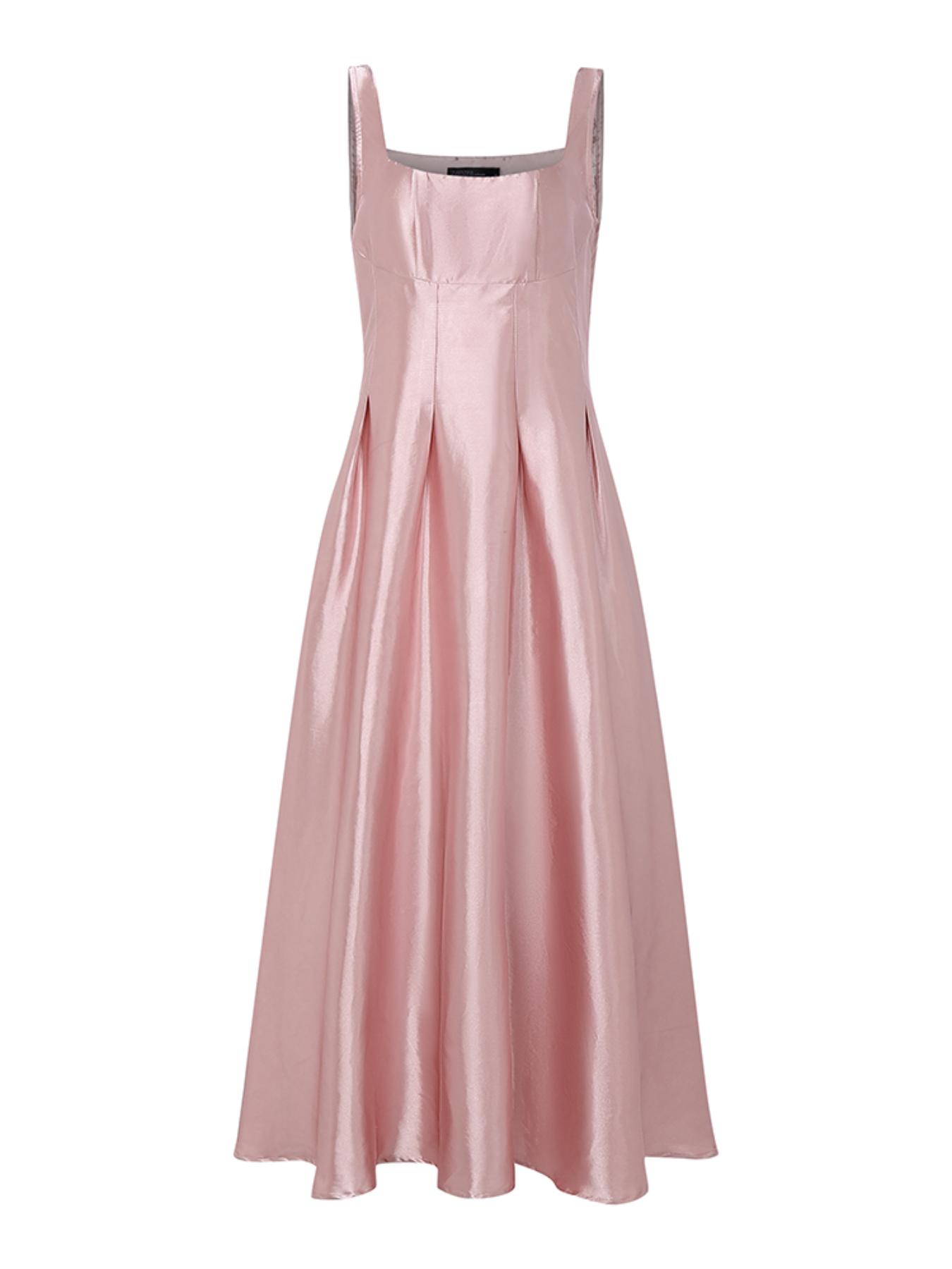 strapless open back dress Haven Cabana Tank Maxi Dress Brasil Coral Haven