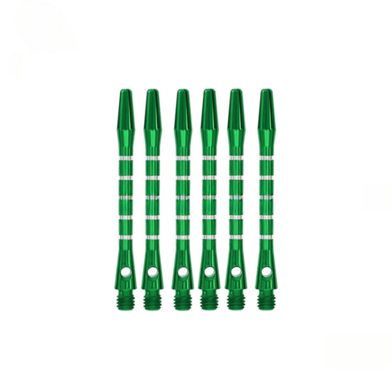 6pcs Multi-Color Options 2BA Aluminum Dart Shafts