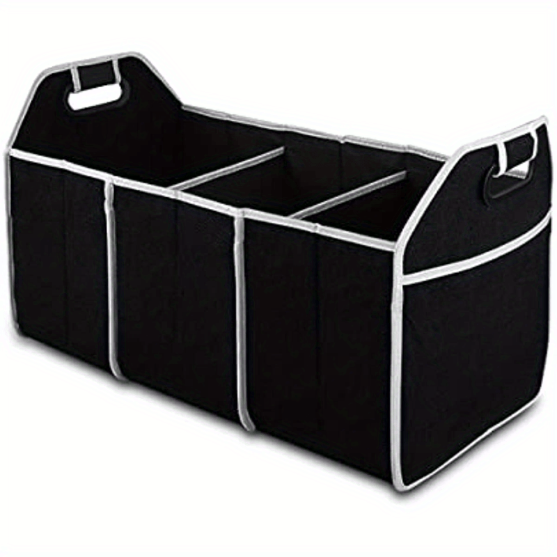 

1pc Universal Car Organizer, Bag 3 Compartments, Suv, , Van,