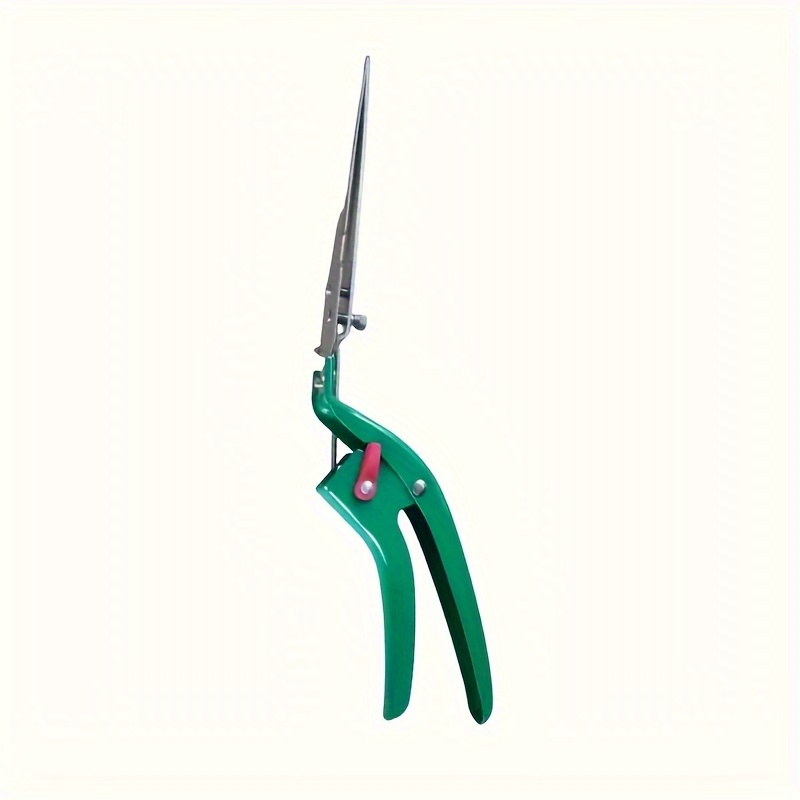 TEMU 1 Pair Carbon Steel Lawn Shears Gardening Shears Durable No Power Required Suitable Home Gardening And Lawn Trimming