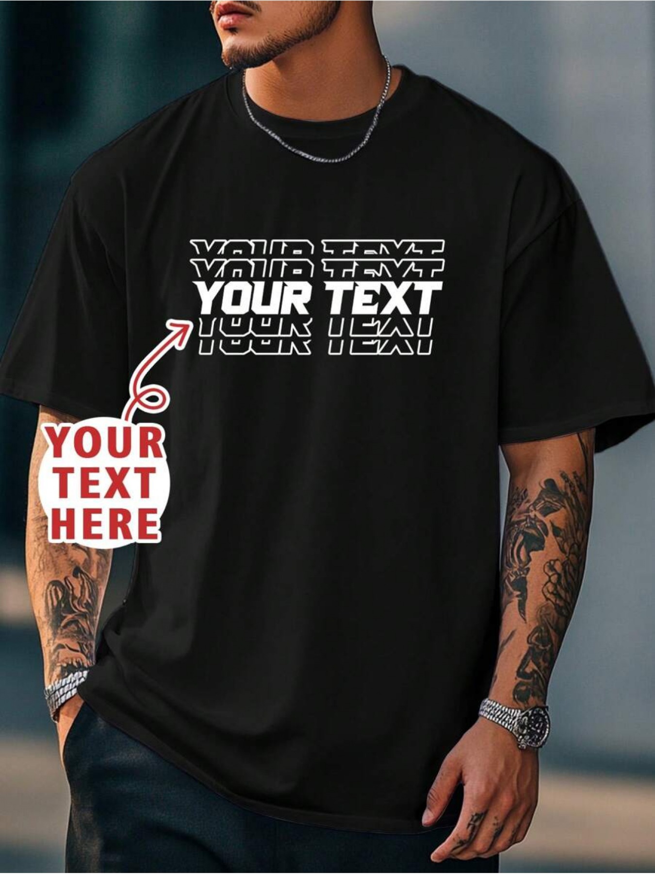 personalized t shirt sold on Temu United States