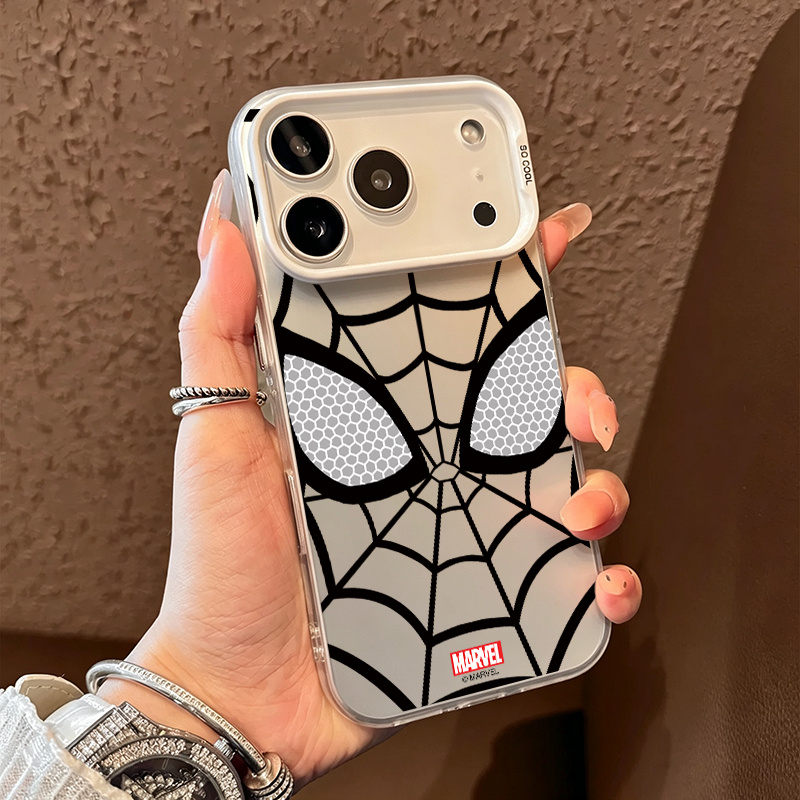 TEMU Phone Case: Spider For Man Phone Case For 17, Suitable For Cartoon Creative Trendy Brand Men's For Iphone 18pro/18