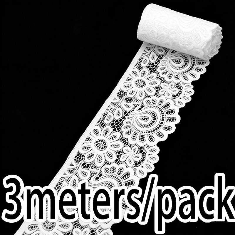 9cm Width Elastic Lace Additions, Clothing Desktop Lace Curtains Decoration, Home Decoration, Hair Additions Additions, Skirt Edge Decoration