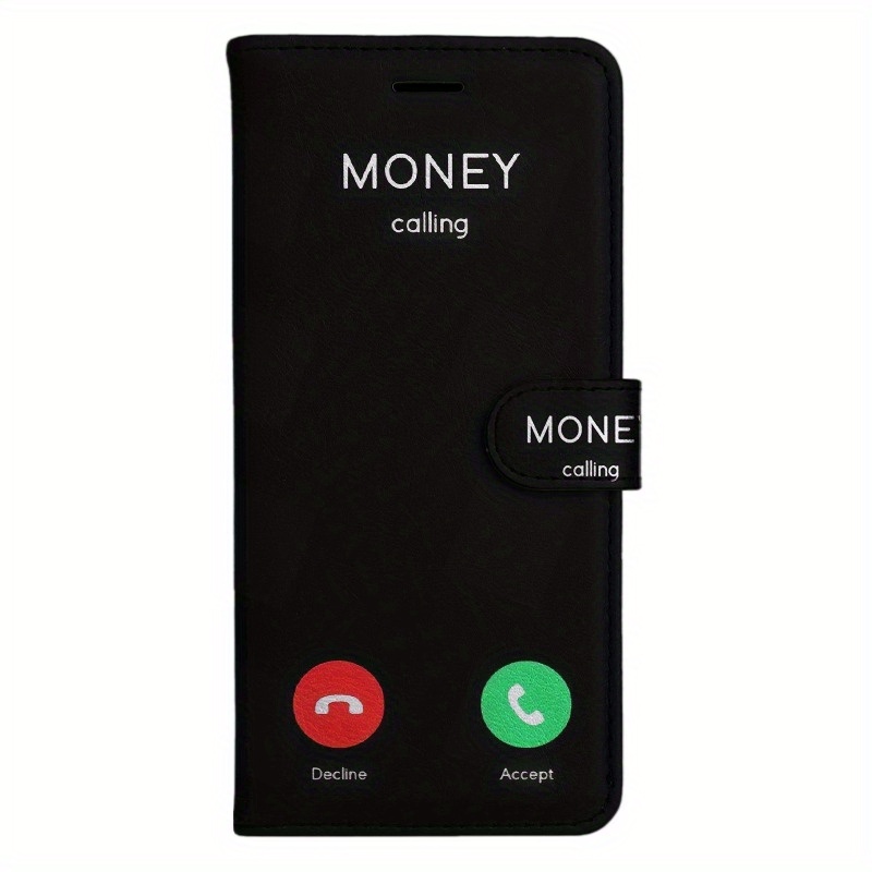 TEMU Phone Case: Incoming Call Magnetic Flip Wallet Case With Card Holder Stand Sutible For Redmi 10x 9 9at 9i 9c 10a 12 10c K50i K50 12c 11a 13 K80