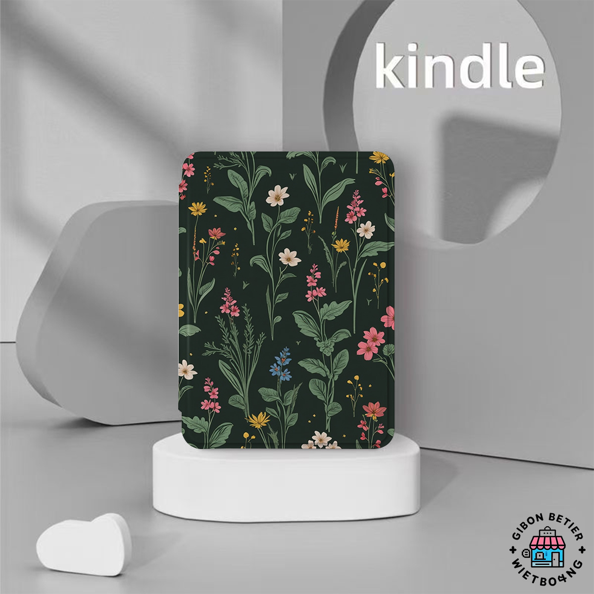 TEMU Colorsoft Accessory For E-reader, Featuring A Colorful Flower Protective Cover Suitable For 7/6.8/6-inch For Paperwhite (12th Generation/11th